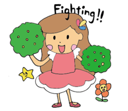 Happiness princess sticker #13829025