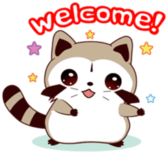 North American Raccoon sticker #13829846
