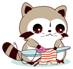 North American Raccoon sticker #13829847