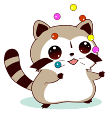 North American Raccoon sticker #13829850
