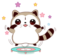 North American Raccoon sticker #13829852