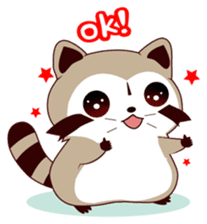 North American Raccoon sticker #13829855