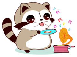 North American Raccoon sticker #13829859