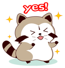 North American Raccoon sticker #13829861