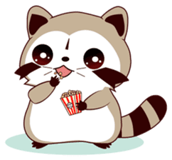 North American Raccoon sticker #13829862