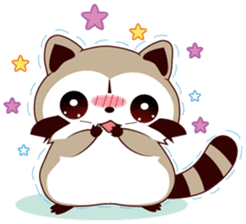 North American Raccoon sticker #13829875