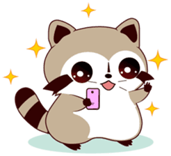 North American Raccoon sticker #13829881
