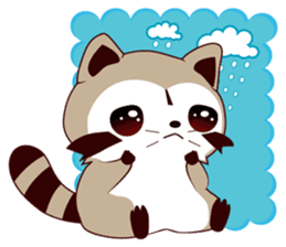 North American Raccoon sticker #13829884