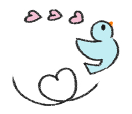 Useful birds sticker #13830485