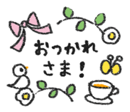 Useful birds sticker #13830495