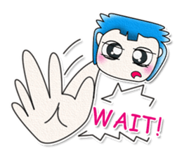 Hi! My name is Masaru. Good luck!!^_^ sticker #13830667