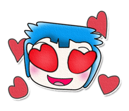 Hi! My name is Masaru. Good luck!!^_^ sticker #13830668