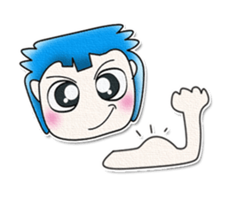 Hi! My name is Masaru. Good luck!!^_^ sticker #13830672