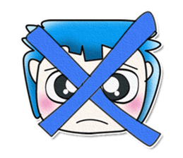 Hi! My name is Masaru. Good luck!!^_^ sticker #13830676