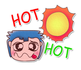 Hi! My name is Masaru. Good luck!!^_^ sticker #13830678