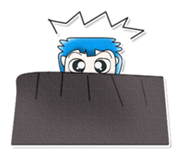 Hi! My name is Masaru. Good luck!!^_^ sticker #13830686