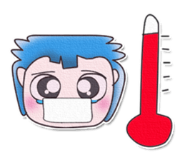 Hi! My name is Masaru. Good luck!!^_^ sticker #13830687