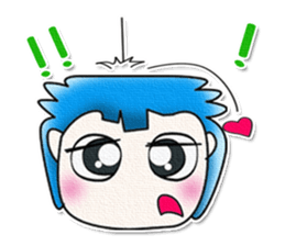 Hi! My name is Masaru. Good luck!!^_^ sticker #13830692