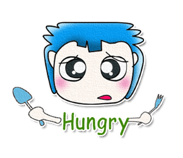 Hi! My name is Masaru. Good luck!!^_^ sticker #13830701