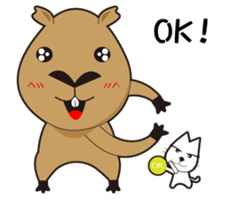 Hydrochoerus hydrochaeris new sticker #13831355