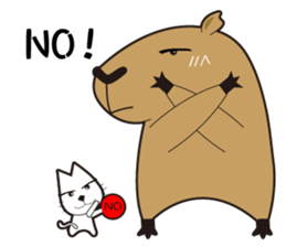 Hydrochoerus hydrochaeris new sticker #13831358