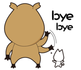 Hydrochoerus hydrochaeris new sticker #13831381