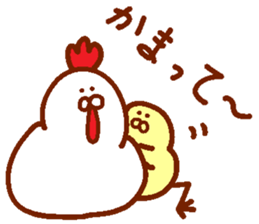 Sticker of the picture of the bird sticker #13831596