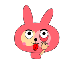 Boring rabbit sticker #13832092