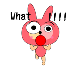 Boring rabbit sticker #13832095