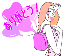 Fashionista Lady-Osaka girls sticker #13832639