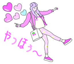 Fashionista Lady-Osaka girls sticker #13832640