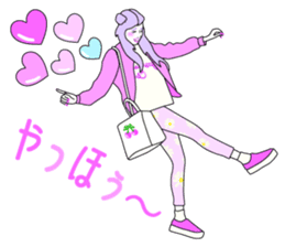 Fashionista Lady-Osaka girls sticker #13832640