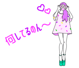Fashionista Lady-Osaka girls sticker #13832641