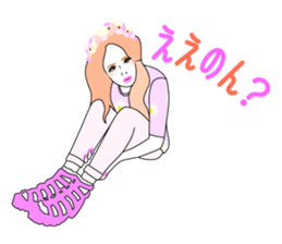 Fashionista Lady-Osaka girls sticker #13832642
