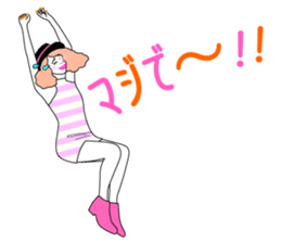 Fashionista Lady-Osaka girls sticker #13832644