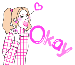 Fashionista Lady-Osaka girls sticker #13832645