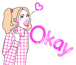 Fashionista Lady-Osaka girls sticker #13832645
