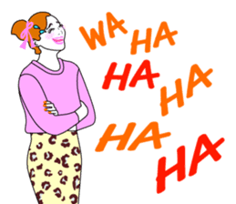 Fashionista Lady-Osaka girls sticker #13832647