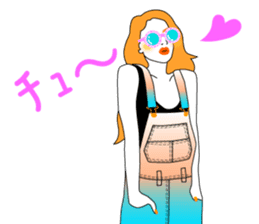 Fashionista Lady-Osaka girls sticker #13832648