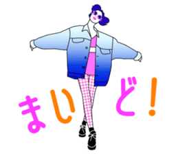 Fashionista Lady-Osaka girls sticker #13832650