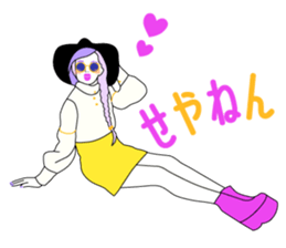 Fashionista Lady-Osaka girls sticker #13832652