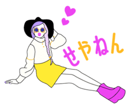Fashionista Lady-Osaka girls sticker #13832652