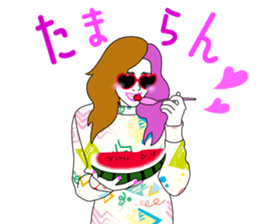 Fashionista Lady-Osaka girls sticker #13832653
