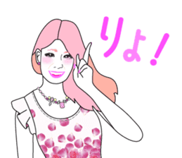 Fashionista Lady-Osaka girls sticker #13832656