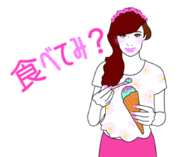 Fashionista Lady-Osaka girls sticker #13832657