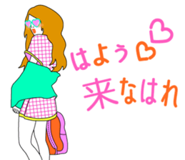 Fashionista Lady-Osaka girls sticker #13832662