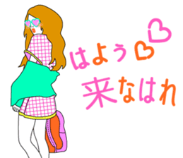 Fashionista Lady-Osaka girls sticker #13832662
