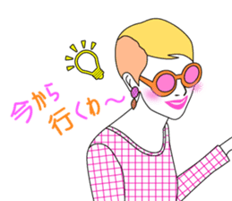 Fashionista Lady-Osaka girls sticker #13832663