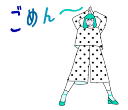 Fashionista Lady-Osaka girls sticker #13832666