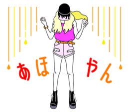 Fashionista Lady-Osaka girls sticker #13832667